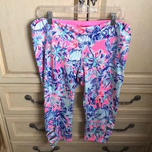 EUC Lilly Pulitzer luxletic crop